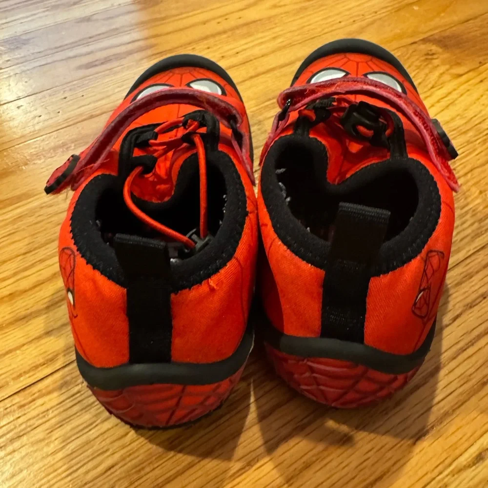 Spiderman & Bluey Swim / Water Shoes Size 11-12 BUNDLE DEAL